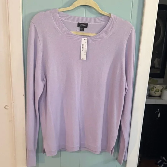 J. Crew Lavender Women's Sweater - Picture 3 of 3